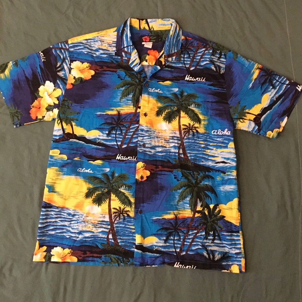 Ali’i Fashions Hawaiian Aloha multicoloured shirt
